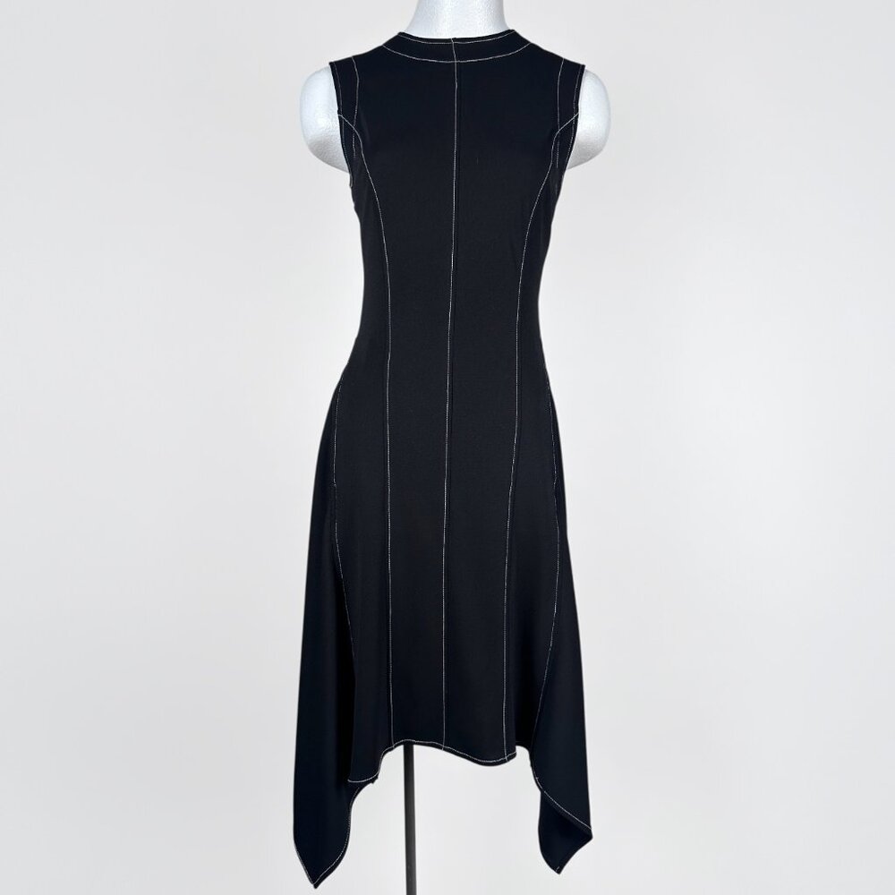 Donna Karan Contrast Stitch Dress